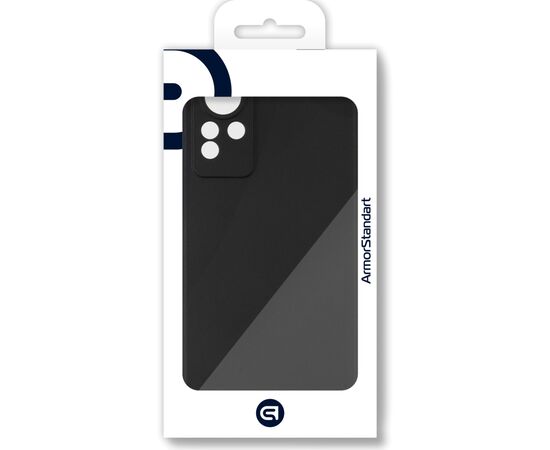 Чехол для мобильного телефона Armorstandart Matte Slim Fit Infinix Note 12 4G (X663D) Black (ARM64498), изображение 3 Чехол для мобильного телефона Armorstandart Matte Slim Fit Infinix Note 12 4G (X663D) Black (ARM64498), изображение 3