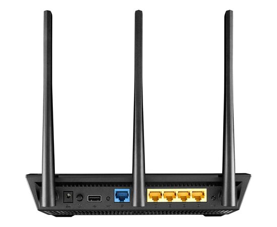 Маршрутизатор ASUS RT-AC1900 4xGE LAN 1xGE WAN 1xUSB3.0 1xUSB2.0 MU-MIMO MESH (RT-AC1900), изображение 4 Маршрутизатор ASUS RT-AC1900 4xGE LAN 1xGE WAN 1xUSB3.0 1xUSB2.0 MU-MIMO MESH (RT-AC1900), изображение 4