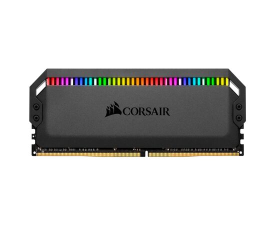 Модуль памяти для компьютера DDR4 32GB (2x16GB) 3200 MHz Dominator Platinum RGB Black Corsair (CMT32GX4M2C3200C16), изображение 7 Модуль памяти для компьютера DDR4 32GB (2x16GB) 3200 MHz Dominator Platinum RGB Black Corsair (CMT32GX4M2C3200C16), изображение 7