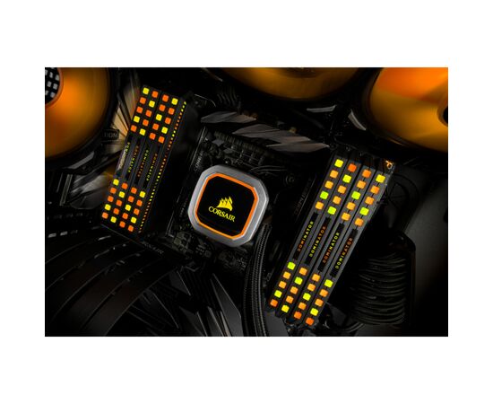Модуль памяти для компьютера DDR4 32GB (2x16GB) 3200 MHz Dominator Platinum RGB Black Corsair (CMT32GX4M2C3200C16), изображение 8 Модуль памяти для компьютера DDR4 32GB (2x16GB) 3200 MHz Dominator Platinum RGB Black Corsair (CMT32GX4M2C3200C16), изображение 8