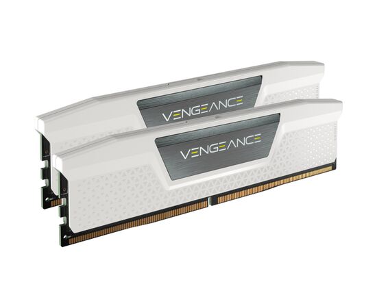 Модуль пам'яті для комп'ютера DDR5 32GB (2x16GB) 5200 MHzVengeance White Corsair (CMK32GX5M2B5200C40W), зображення 2 Модуль пам'яті для комп'ютера DDR5 32GB (2x16GB) 5200 MHzVengeance White Corsair (CMK32GX5M2B5200C40W), зображення 2