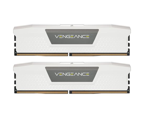 Модуль пам'яті для комп'ютера DDR5 32GB (2x16GB) 5200 MHzVengeance White Corsair (CMK32GX5M2B5200C40W)