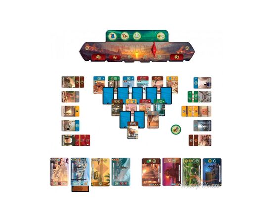 Настольная игра Repos Production 7 Wonders: Duel (7 Чудес: Дуэль, Английский) (ASM7DU-EN01), изображение 3 Настольная игра Repos Production 7 Wonders: Duel (7 Чудес: Дуэль, Английский) (ASM7DU-EN01), изображение 3