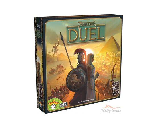 Настольная игра Repos Production 7 Wonders: Duel (7 Чудес: Дуэль, Английский) (ASM7DU-EN01)