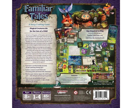 Настольная игра Plaid Hat Games Familiar Tales (Фамильяры. Семейные истории, Английский) (850018877220), изображение 2 Настольная игра Plaid Hat Games Familiar Tales (Фамильяры. Семейные истории, Английский) (850018877220), изображение 2