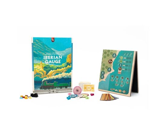 Настольная игра Capstone Games Iberian Gauge (Иберийский путь, Английский) (850000576223), изображение 3 Настольная игра Capstone Games Iberian Gauge (Иберийский путь, Английский) (850000576223), изображение 3