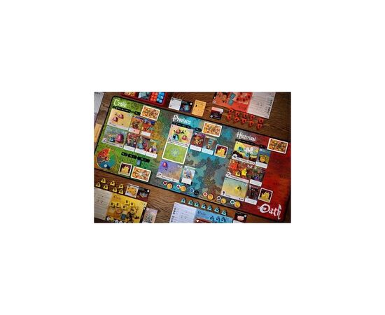 Настольная игра Leder Games Oath: Chronicles of Empire and Exile (Присяга: Хроники империи и изгнания, Английский) (672975032999), изображение 2 Настольная игра Leder Games Oath: Chronicles of Empire and Exile (Присяга: Хроники империи и изгнания, Английский) (672975032999), изображение 2