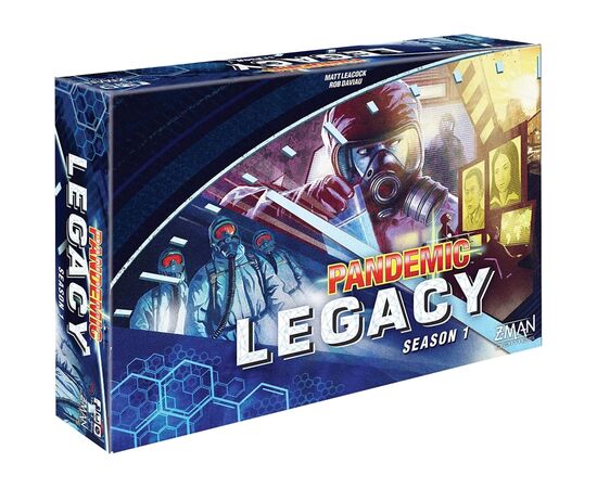 Настольная игра Z-Man Games Pandemic: Legacy - Season 1 (Red Version) (Пандемия Легаси Сезон 1 (красная коробка), Английский (681706711713), изображение 2 Настольная игра Z-Man Games Pandemic: Legacy - Season 1 (Red Version) (Пандемия Легаси Сезон 1 (красная коробка), Английский (681706711713), изображение 2