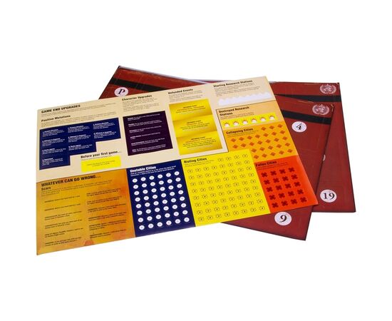 Настольная игра Z-Man Games Pandemic: Legacy - Season 1 (Red Version) (Пандемия Легаси Сезон 1 (красная коробка), Английский (681706711713), изображение 8 Настольная игра Z-Man Games Pandemic: Legacy - Season 1 (Red Version) (Пандемия Легаси Сезон 1 (красная коробка), Английский (681706711713), изображение 8