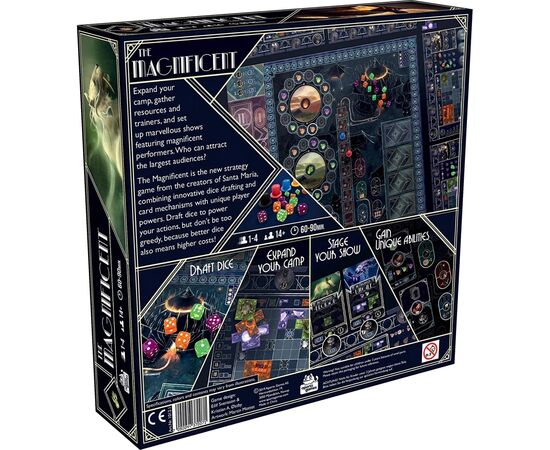 Настольная игра Aporta Games The Magnificent (Грандиозное Спектакль, Английский) (7090044370071), изображение 10 Настольная игра Aporta Games The Magnificent (Грандиозное Спектакль, Английский) (7090044370071), изображение 10