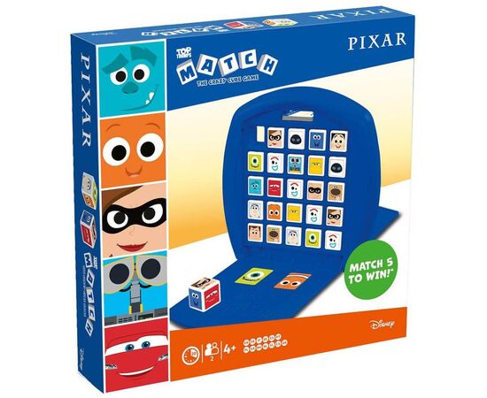 Настольная игра Winning Moves Pixar Top Trumps Match (WM01166-ML1-6)
