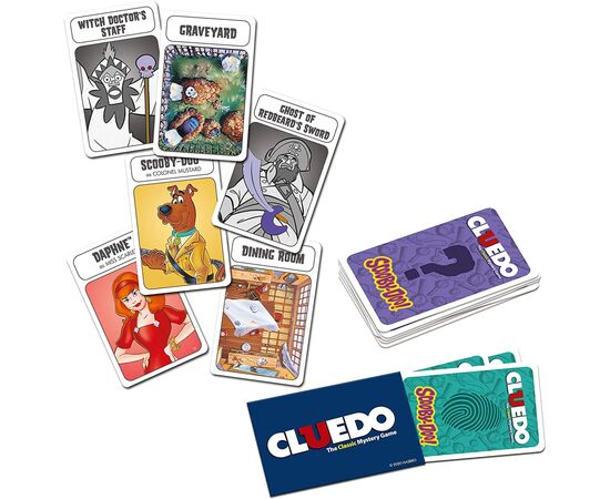 Настольная игра Winning Moves Scooby Doo Cluedo (WM00565-EN3-6), изображение 4 Настольная игра Winning Moves Scooby Doo Cluedo (WM00565-EN3-6), изображение 4