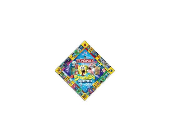 Настольная игра Winning Moves Spongebob Squarepants Monopoly (WM00262-EN1-6), изображение 2 Настольная игра Winning Moves Spongebob Squarepants Monopoly (WM00262-EN1-6), изображение 2