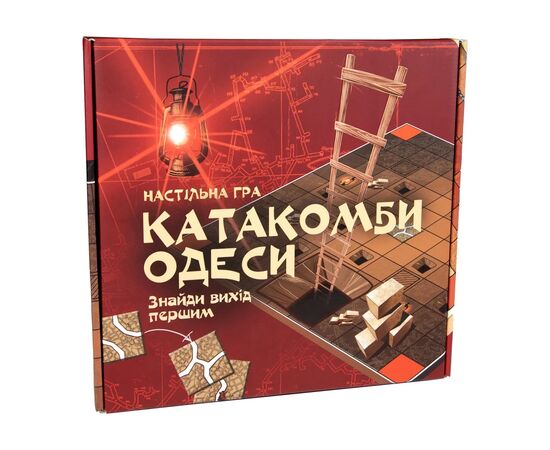 Настільна гра Strateg Катакомби Одеси , українська мова (30285)