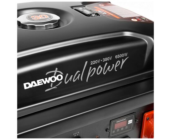 Генератор Daewoo GDA 7500DPE-3 6,5kW (GDA7500DPE-3), изображение 3 Генератор Daewoo GDA 7500DPE-3 6,5kW (GDA7500DPE-3), изображение 3