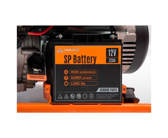 Генератор Daewoo GDA 7500E 6,5kW (GDA7500E), изображение 5 Генератор Daewoo GDA 7500E 6,5kW (GDA7500E), изображение 5