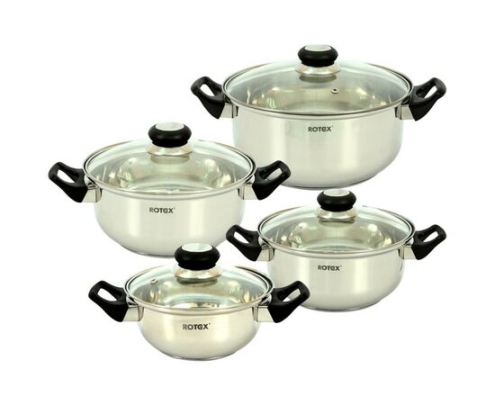 Набор посуды Rotex Bergamo 8 предметов (RC011-8L)