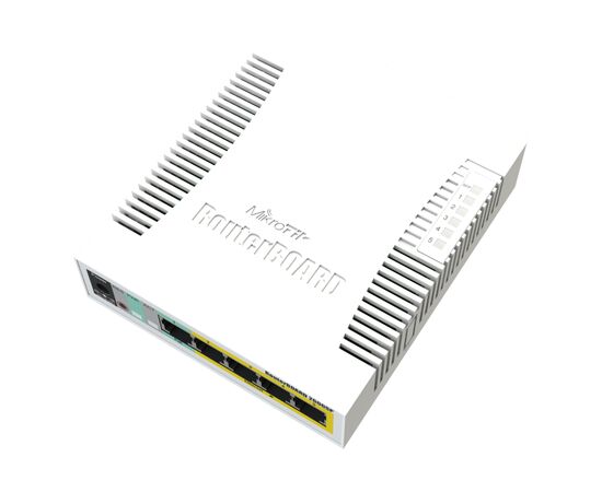 Коммутатор сетевой Mikrotik CSS106-1G-4P-1S_бн, изображение 3 Коммутатор сетевой Mikrotik CSS106-1G-4P-1S_бн, изображение 3