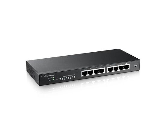 Коммутатор сетевой ZyXel GS1915-8-EU0101F, изображение 2 Коммутатор сетевой ZyXel GS1915-8-EU0101F, изображение 2