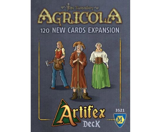 Настольная игра Lookout Games Agricola: Hobby Deck 1 - Artifex (Агрикола: бревно мастера 1, дополнение) (29877035212)
