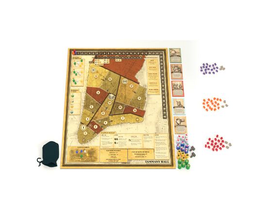 Настольная игра Pandasaurus Games Tammany Hall New Edition (Таммани-холл, Английский) (854382007610), изображение 2 Настольная игра Pandasaurus Games Tammany Hall New Edition (Таммани-холл, Английский) (854382007610), изображение 2