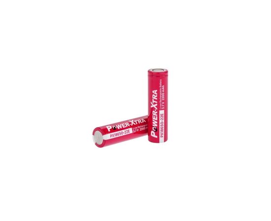Аккумулятор 18650 Li-Ion 2200mAh, 3.7V, red Power-Xtra (PX18650-22R / 29749)