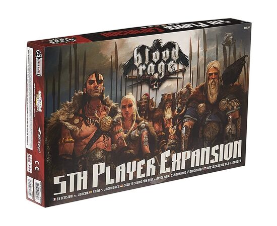 Настольная игра CMON Limited Blood Rage: 5th Player Expansion (Кровь и Ярость) (889696002808)