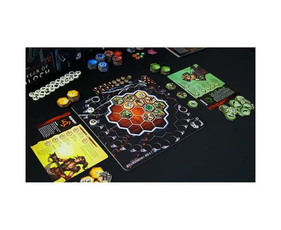 Настольная игра Portal Games Neuroshima Hex 3.0 The Year of Moloch (Нейрошима Хекс 3.0 Год Молоха), Английский (5902560383621), изображение 4 Настольная игра Portal Games Neuroshima Hex 3.0 The Year of Moloch (Нейрошима Хекс 3.0 Год Молоха), Английский (5902560383621), изображение 4