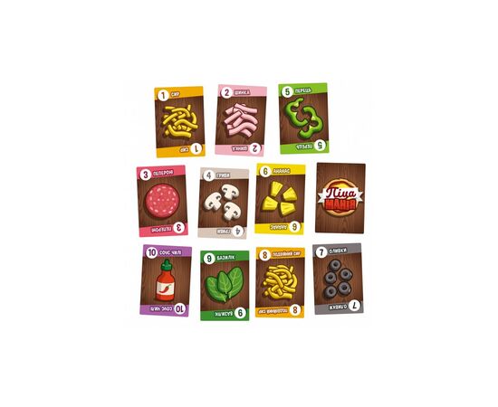 Настольная игра Lords of Boards Пиццемания (Pizza Rush) (LOB2207UA), изображение 4 Настольная игра Lords of Boards Пиццемания (Pizza Rush) (LOB2207UA), изображение 4