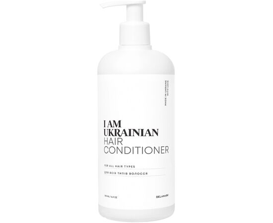 Кондиционер для волос DeLaMark I Am Ukrainian для всех типов волос 500 мл (4820152333179)