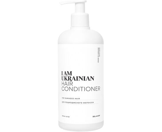 Кондиционер для волос DeLaMark I Am Ukrainian для поврежденных волос 500 мл (4820152333186)