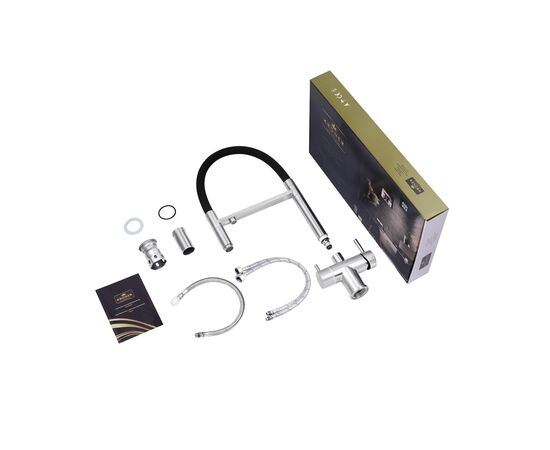 Смеситель Kroner Klassisch-ESG03815BLK (CV027933), изображение 8 Смеситель Kroner Klassisch-ESG03815BLK (CV027933), изображение 8