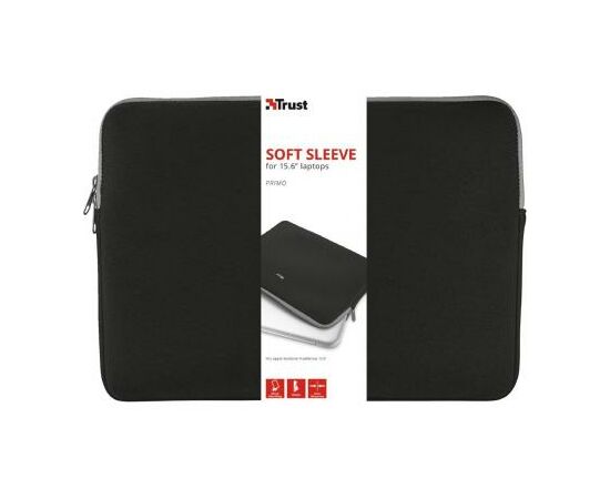 Чехол для ноутбука Trust 15.6" Primo Black (21248), изображение 6 Чехол для ноутбука Trust 15.6" Primo Black (21248), изображение 6
