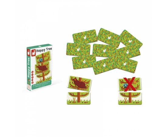 Настольная игра Janod мемо Счастливое дерево (J02761), изображение 3 Настольная игра Janod мемо Счастливое дерево (J02761), изображение 3