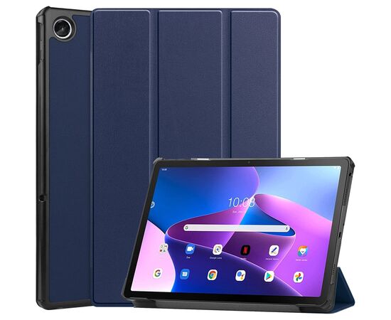 Чохол до планшета BeCover Smart Case Lenovo Tab M10 Plus TB-125F (3rd Gen) 10.61" Deep Blue (708302), зображення 6 Чохол до планшета BeCover Smart Case Lenovo Tab M10 Plus TB-125F (3rd Gen) 10.61" Deep Blue (708302), зображення 6