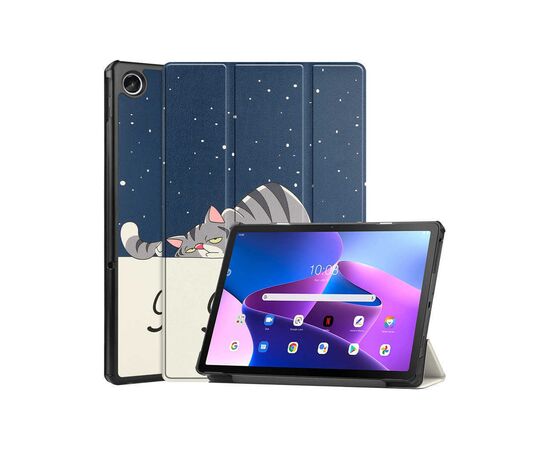 Чохол до планшета BeCover Smart Case Lenovo Tab M10 Plus TB-125F (3rd Gen) 10.61" Good Night (708309), зображення 6 Чохол до планшета BeCover Smart Case Lenovo Tab M10 Plus TB-125F (3rd Gen) 10.61" Good Night (708309), зображення 6