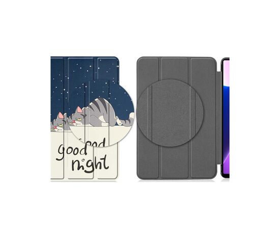 Чохол до планшета BeCover Smart Case Lenovo Tab M10 Plus TB-125F (3rd Gen) 10.61" Good Night (708309), зображення 8 Чохол до планшета BeCover Smart Case Lenovo Tab M10 Plus TB-125F (3rd Gen) 10.61" Good Night (708309), зображення 8