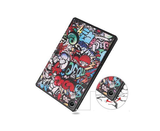 Чохол до планшета BeCover Smart Case Lenovo Tab M10 Plus TB-125F (3rd Gen) 10.61" Graffiti (708314), зображення 7 Чохол до планшета BeCover Smart Case Lenovo Tab M10 Plus TB-125F (3rd Gen) 10.61" Graffiti (708314), зображення 7