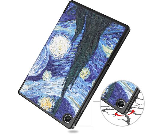 Чохол до планшета BeCover Smart Case Lenovo Tab M10 Plus TB-125F (3rd Gen) 10.61" Night (708315), зображення 5 Чохол до планшета BeCover Smart Case Lenovo Tab M10 Plus TB-125F (3rd Gen) 10.61" Night (708315), зображення 5