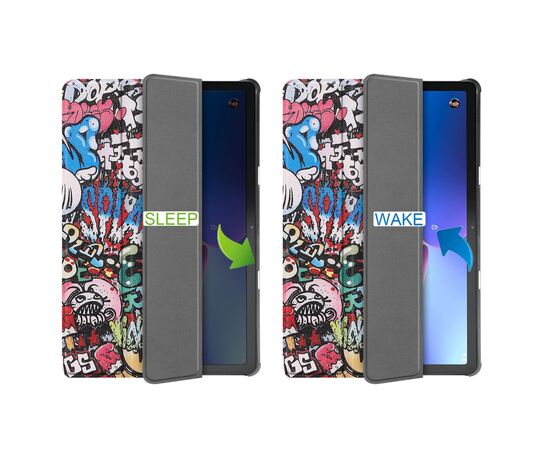 Чохол до планшета BeCover Smart Case Lenovo Tab M10 TB-328F (3rd Gen) 10.1" Graffiti (708294), зображення 8 Чохол до планшета BeCover Smart Case Lenovo Tab M10 TB-328F (3rd Gen) 10.1" Graffiti (708294), зображення 8