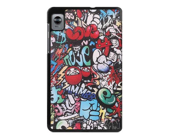 Чехол для планшета BeCover Smart Case Realme Pad Mini 8.7" Graffiti (708262), изображение 3 Чехол для планшета BeCover Smart Case Realme Pad Mini 8.7" Graffiti (708262), изображение 3