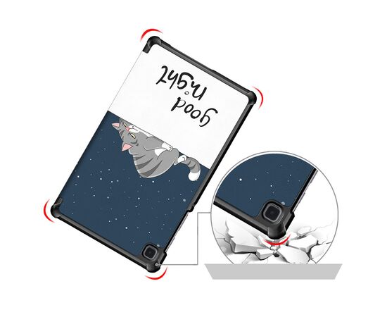 Чехол для планшета BeCover Smart Case Samsung Galaxy Tab S6 Lite 10.4 P610/P613/P615/P619 Good Night (708327), изображение 7 Чехол для планшета BeCover Smart Case Samsung Galaxy Tab S6 Lite 10.4 P610/P613/P615/P619 Good Night (708327), изображение 7