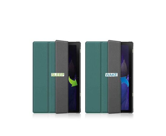Чехол для планшета BeCover Flexible TPU Mate Samsung Galaxy Tab A8 10.5 (2021) SM-X200 / SM-X205 Dark Green (708379), изображение 7 Чехол для планшета BeCover Flexible TPU Mate Samsung Galaxy Tab A8 10.5 (2021) SM-X200 / SM-X205 Dark Green (708379), изображение 7