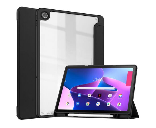 Чохол до планшета BeCover Soft Edge Pencil Mount Lenovo Tab M10 Plus TB-125F (3rd Gen) 10.61" Black (708366), зображення 2 Чохол до планшета BeCover Soft Edge Pencil Mount Lenovo Tab M10 Plus TB-125F (3rd Gen) 10.61" Black (708366), зображення 2