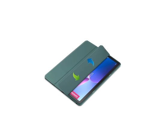 Чохол до планшета BeCover Soft Edge Pencil Mount Lenovo Tab M10 Plus TB-125F (3rd Gen) 10.61" Dark Green (708368), зображення 4 Чохол до планшета BeCover Soft Edge Pencil Mount Lenovo Tab M10 Plus TB-125F (3rd Gen) 10.61" Dark Green (708368), зображення 4