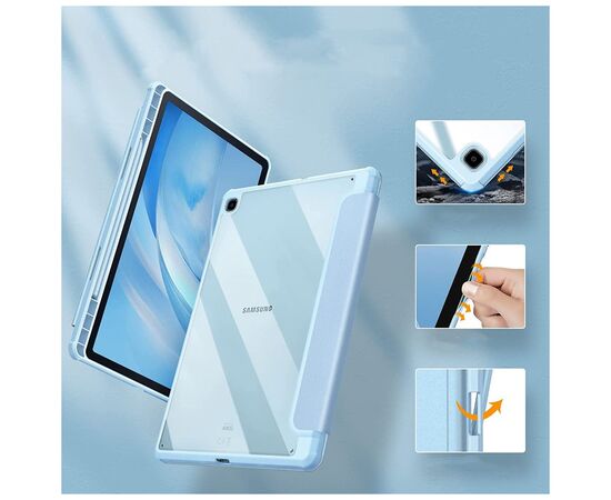 Чехол для планшета BeCover Soft Edge Pencil Mount Lenovo Tab M10 Plus TB-125F (3rd Gen) 10.61" Light Blue (708370), изображение 3 Чехол для планшета BeCover Soft Edge Pencil Mount Lenovo Tab M10 Plus TB-125F (3rd Gen) 10.61" Light Blue (708370), изображение 3