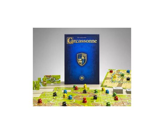 Настольная игра Z-Man Games Carcassonne: 20th Anniversary Edition (Каркасон. Юбилейное издание) Английский (ZM7870), изображение 2 Настольная игра Z-Man Games Carcassonne: 20th Anniversary Edition (Каркасон. Юбилейное издание) Английский (ZM7870), изображение 2