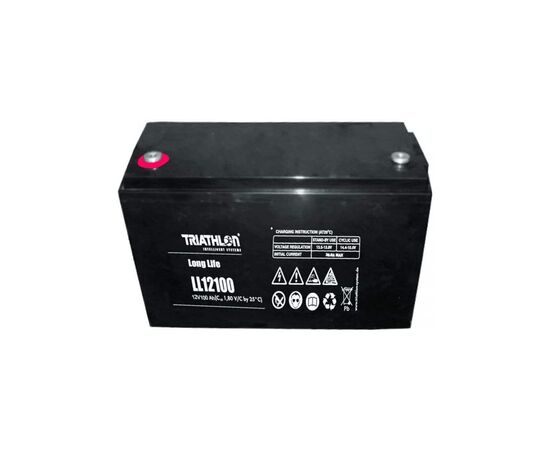 Батарея к ИБП Triathlon AGM 12V 100Ah, Long Life (LL12100), изображение 2 Батарея к ИБП Triathlon AGM 12V 100Ah, Long Life (LL12100), изображение 2