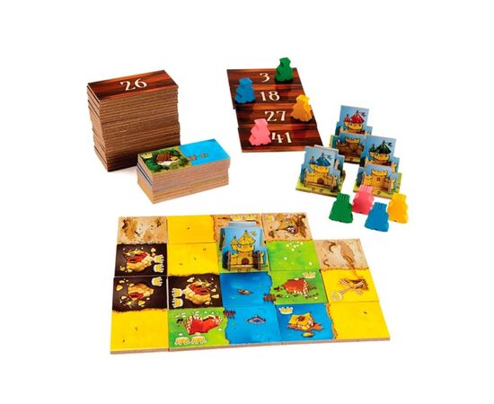 Настольная игра Feelindigo Blue orange Доминошное королевство (FI17009/03301), изображение 2 Настольная игра Feelindigo Blue orange Доминошное королевство (FI17009/03301), изображение 2