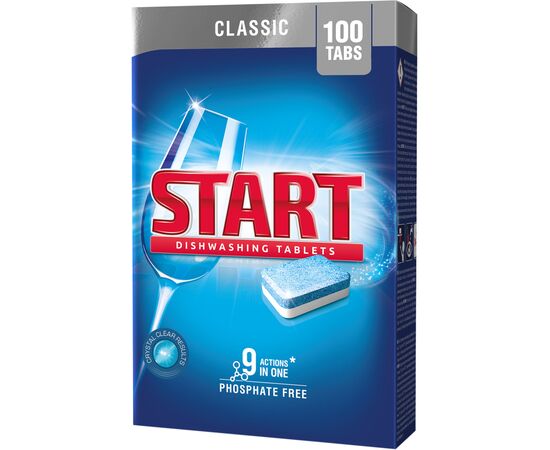 Таблетки для посудомийних машин Start Classic 100 шт. (4820207100053)